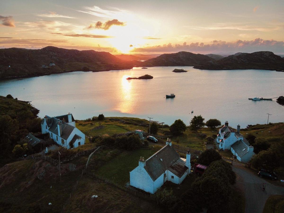 South Lochs Cottage Marvig Bagian luar foto