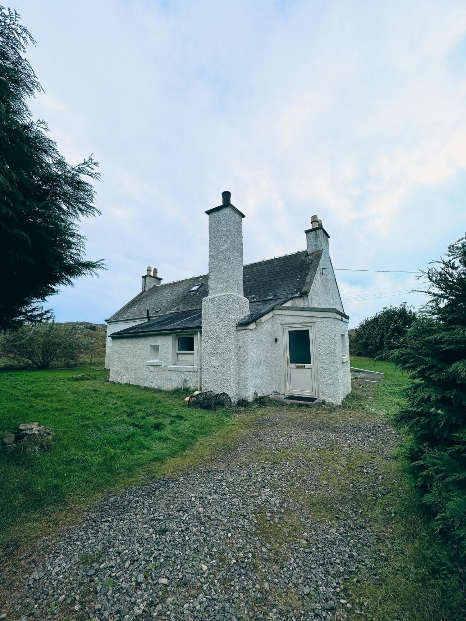 South Lochs Cottage Marvig Bagian luar foto