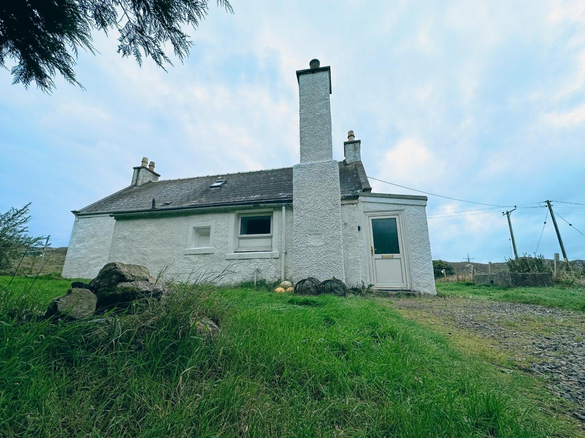 South Lochs Cottage Marvig Bagian luar foto